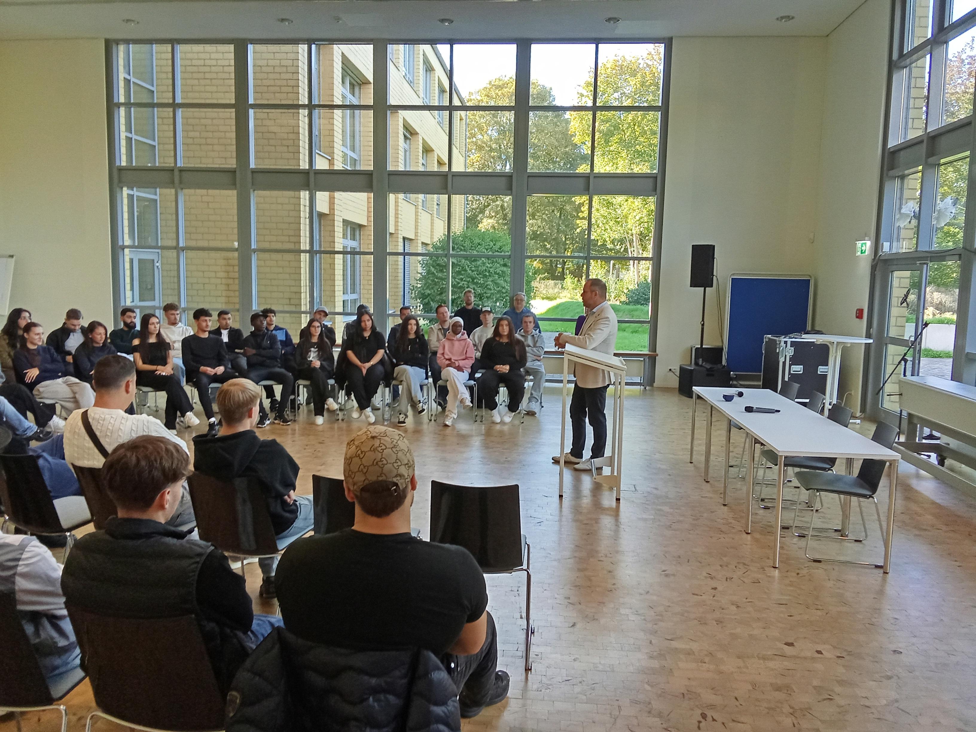 Besuch vom Bürgermeister